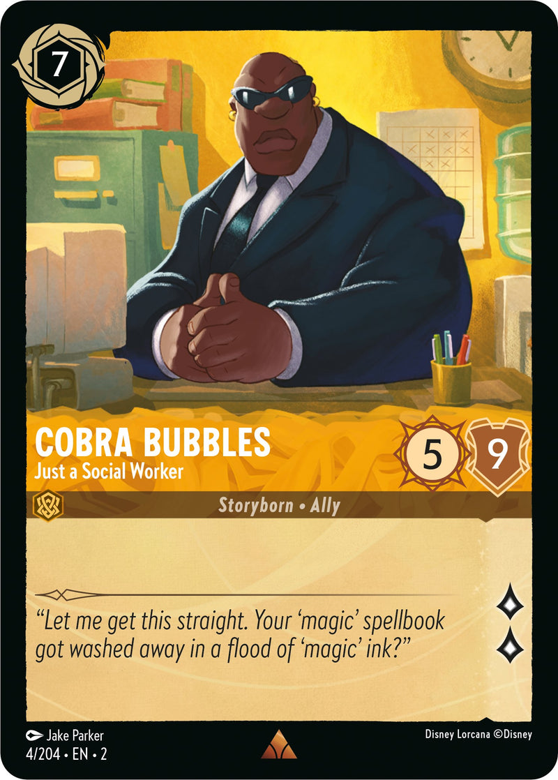 Cobra Bubbles - Just a Social Worker (4/204) [Rise of the Floodborn] - The Mythic Store | 24h Order Processing