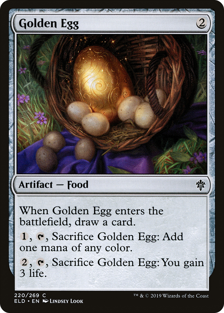 Golden Egg [Throne of Eldraine] - The Mythic Store | 24h Order Processing
