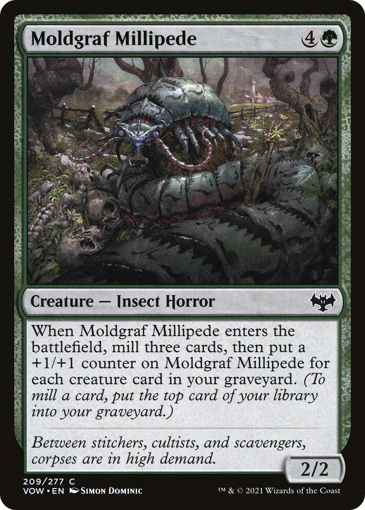Moldgraf Millipede [Innistrad: Crimson Vow] - The Mythic Store | 24h Order Processing
