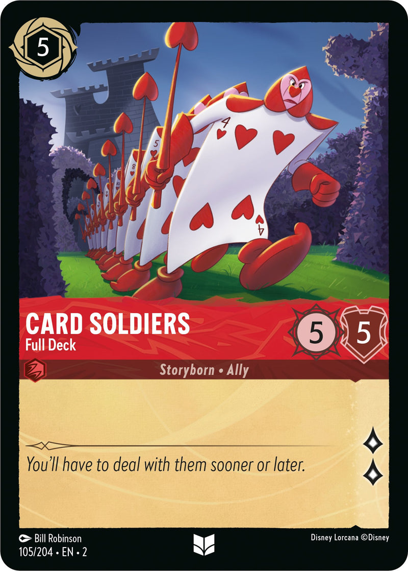 Card Soldiers - Full Deck (105/204) [Rise of the Floodborn] - The Mythic Store | 24h Order Processing