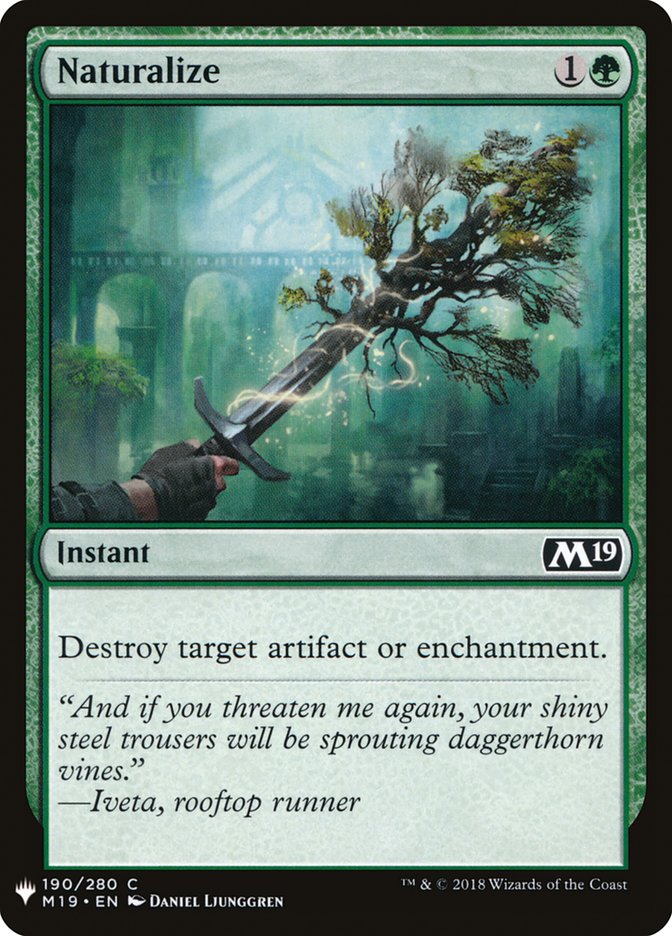 Naturalize [Mystery Booster] - The Mythic Store | 24h Order Processing