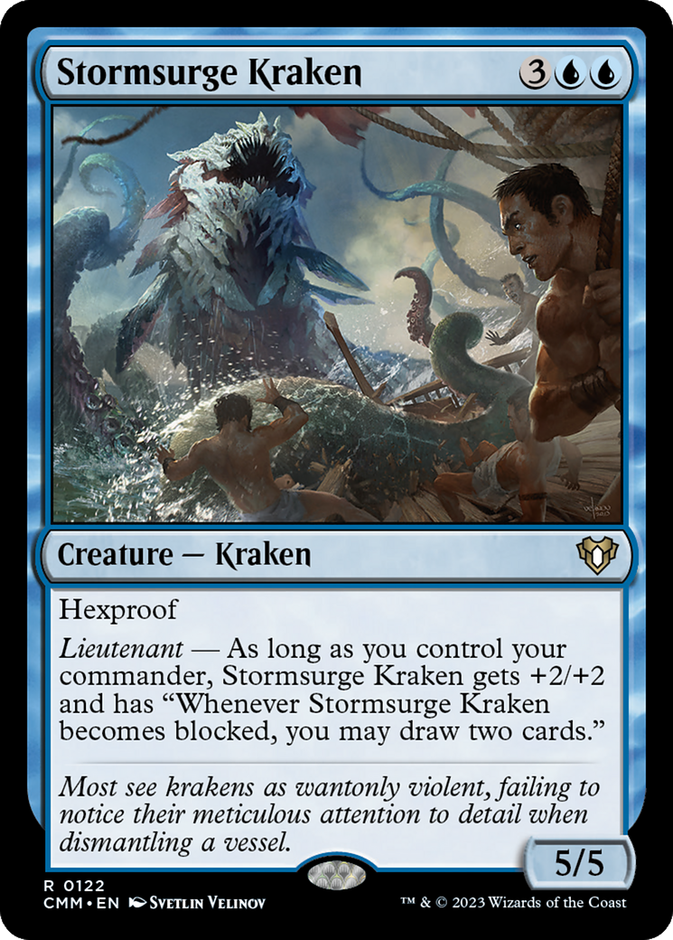Stormsurge Kraken [Commander Masters] - The Mythic Store | 24h Order Processing