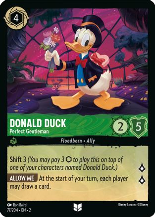 Donald Duck - Perfect Gentleman (77/204) [Rise of the Floodborn] - The Mythic Store | 24h Order Processing