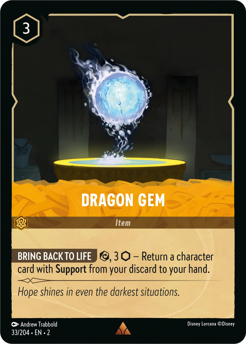 Dragon Gem (33/204) [Rise of the Floodborn] - The Mythic Store | 24h Order Processing