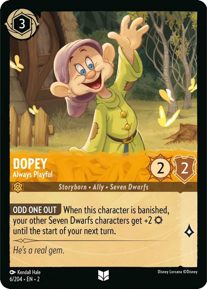 Dopey - Always Playful (6/204) [Rise of the Floodborn] - The Mythic Store | 24h Order Processing