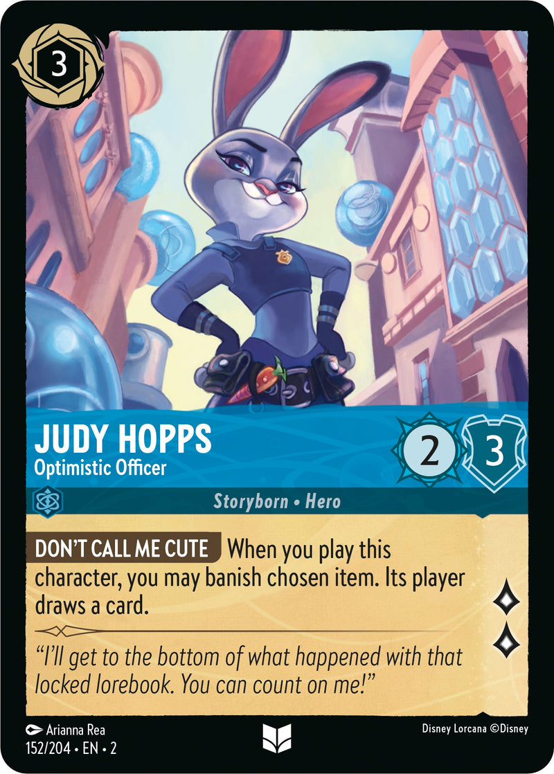 Judy Hopps - Optimistic Officer (152/204) [Rise of the Floodborn] - The Mythic Store | 24h Order Processing