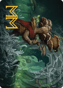 Tendril of the Mycotyrant Art Card (Gold-Stamped Signature) [The Lost Caverns of Ixalan Art Series] - The Mythic Store | 24h Order Processing