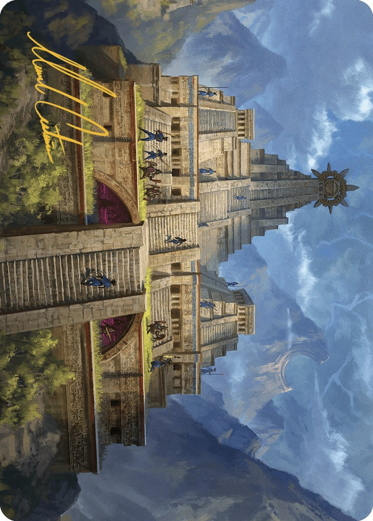 Barracks of the Thousand Art Card (Gold-Stamped Signature) [The Lost Caverns of Ixalan Art Series] - The Mythic Store | 24h Order Processing