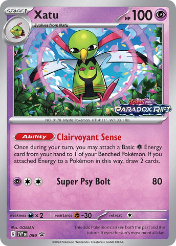 Xatu (059) [Scarlet & Violet: Black Star Promos] - The Mythic Store | 24h Order Processing