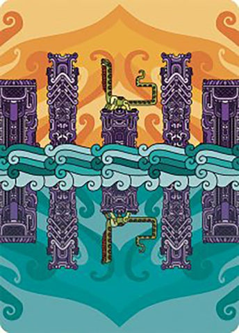 Echoing Deeps Art Card [The Lost Caverns of Ixalan Art Series] - The Mythic Store | 24h Order Processing