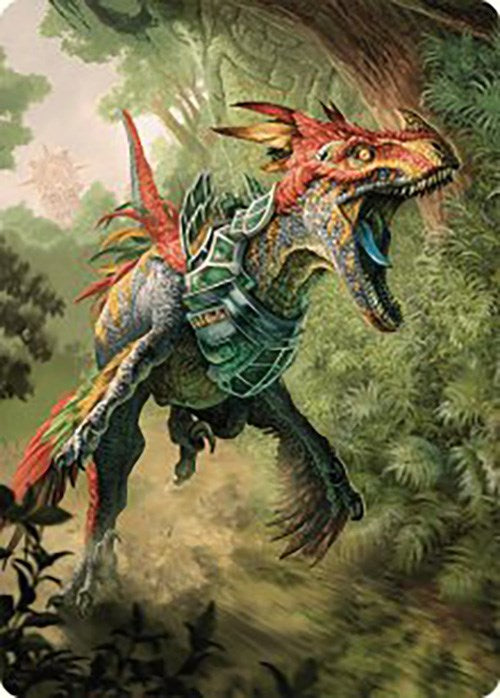 Dinosaur Token Art Card [The Lost Caverns of Ixalan Art Series] - The Mythic Store | 24h Order Processing