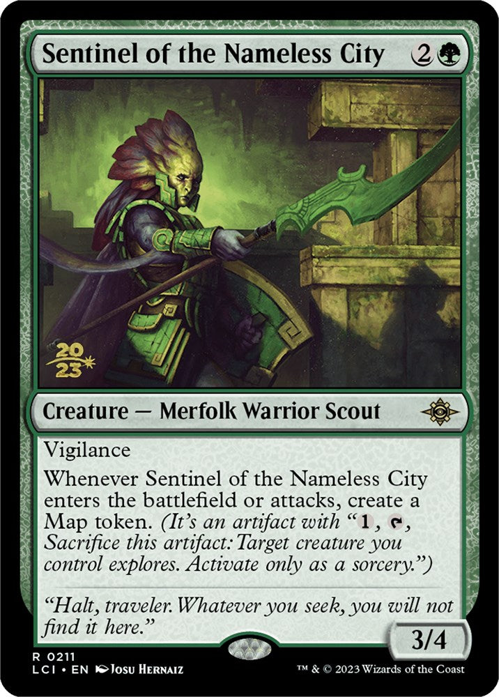 Sentinel of the Nameless City [The Lost Caverns of Ixalan Prerelease Cards] - The Mythic Store | 24h Order Processing