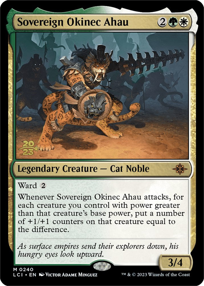 Sovereign Okinec Ahau [The Lost Caverns of Ixalan Prerelease Cards] - The Mythic Store | 24h Order Processing