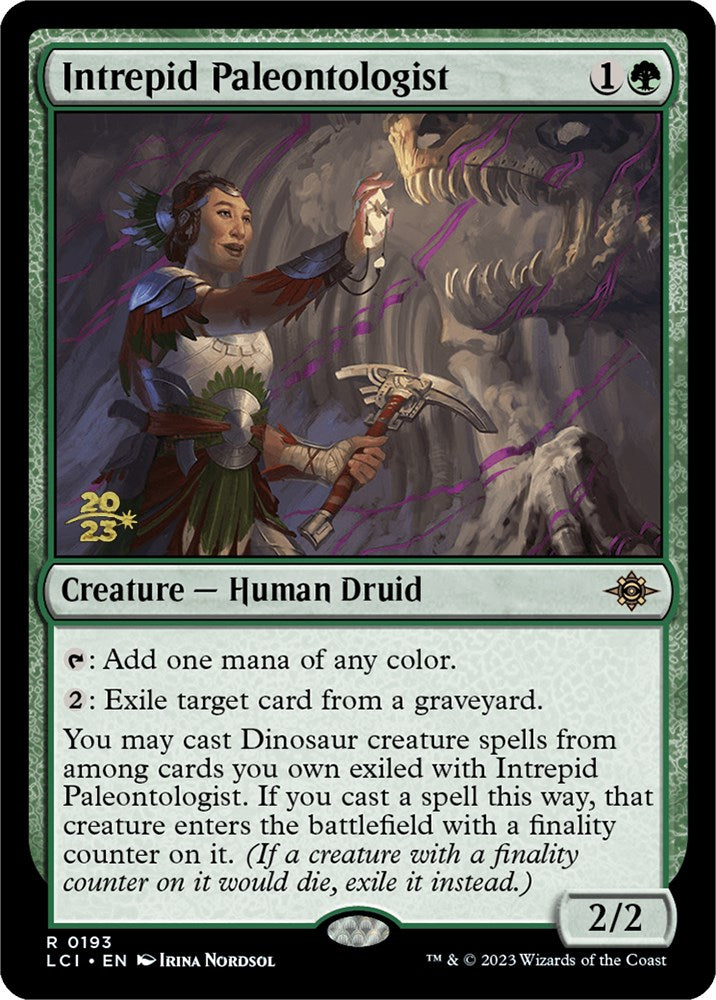 Intrepid Paleontologist [The Lost Caverns of Ixalan Prerelease Cards] - The Mythic Store | 24h Order Processing