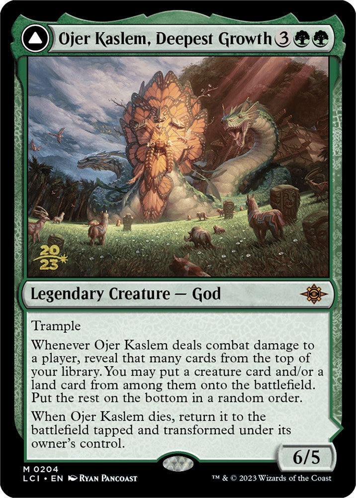 Ojer Kaslem, Deepest Growth // Temple of Cultivation [The Lost Caverns of Ixalan Prerelease Cards] - The Mythic Store | 24h Order Processing