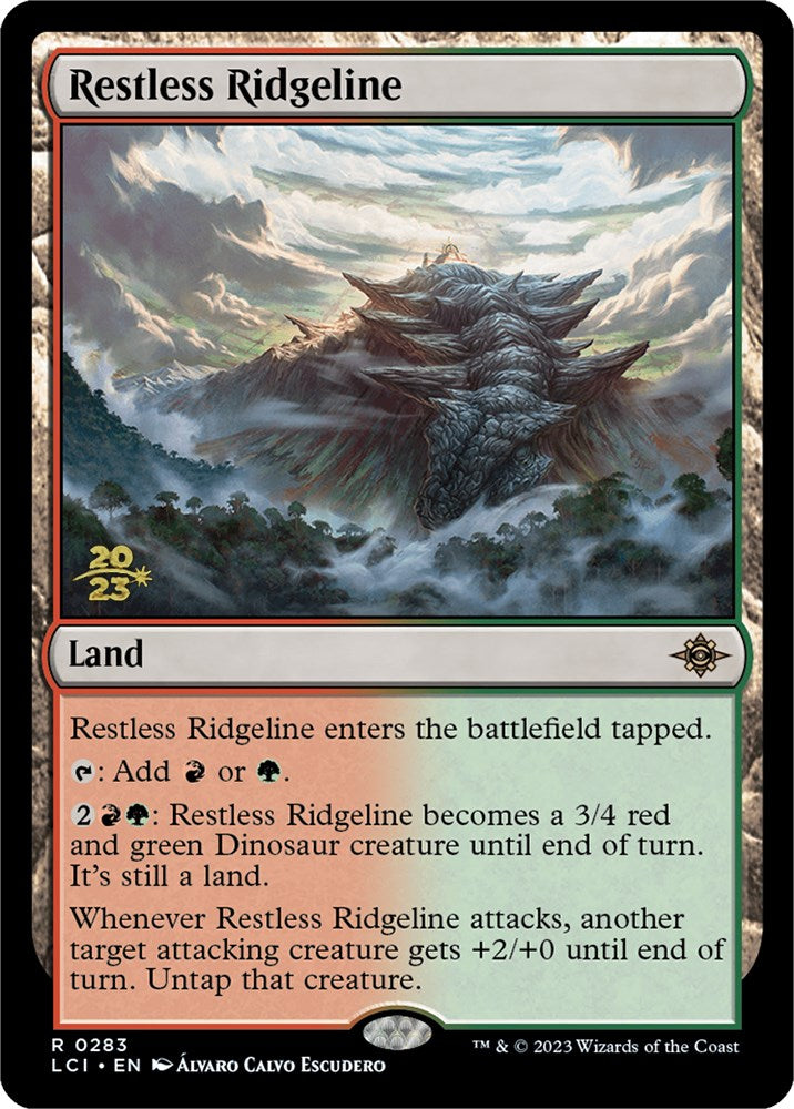 Restless Ridgeline [The Lost Caverns of Ixalan Prerelease Cards] - The Mythic Store | 24h Order Processing