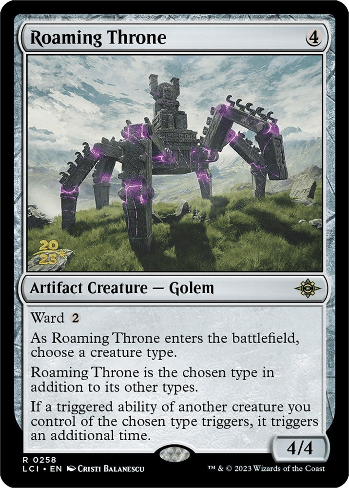 Roaming Throne [The Lost Caverns of Ixalan Prerelease Cards] - The Mythic Store | 24h Order Processing