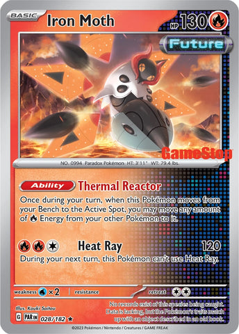 Iron Moth (028/182) (GameStop Promo) [Miscellaneous Cards] - The Mythic Store | 24h Order Processing