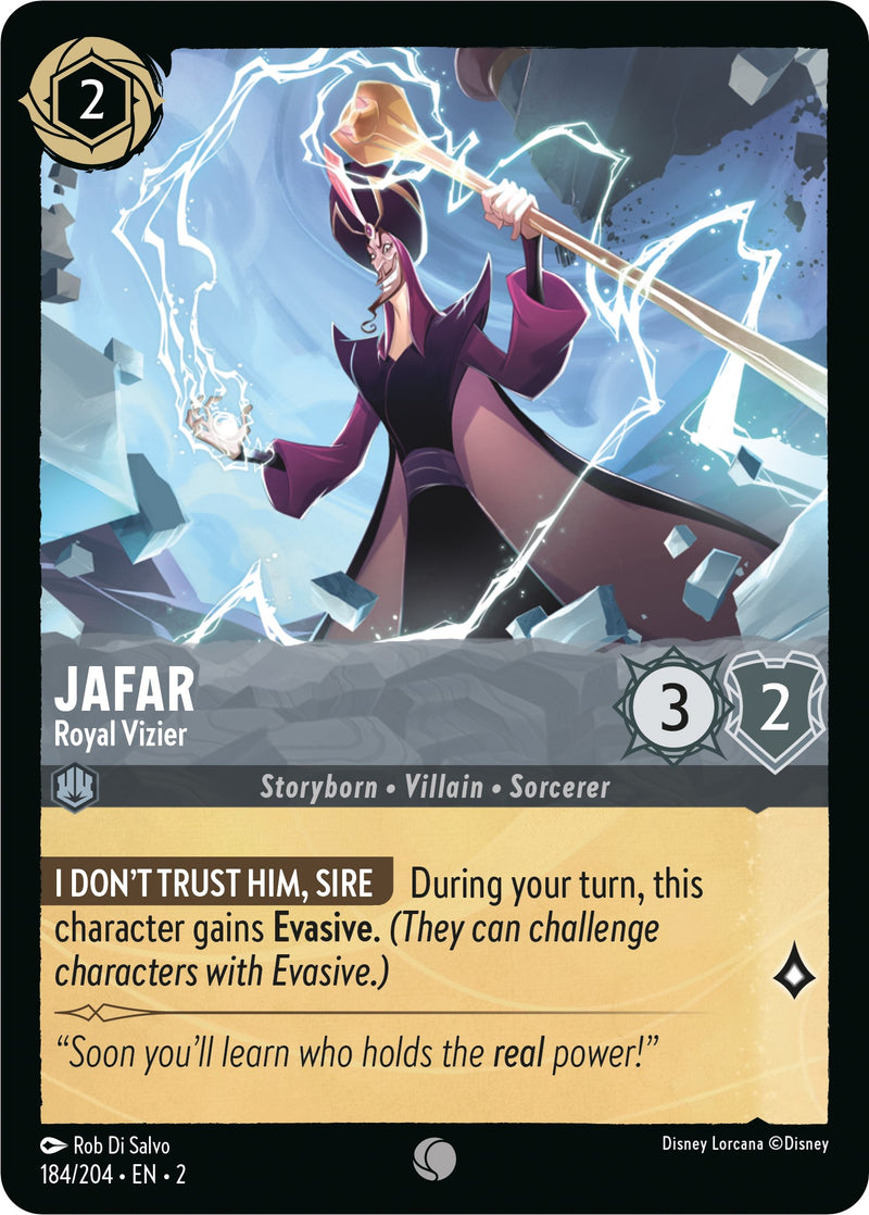 Jafar - Royal Vizier (184/204) [Rise of the Floodborn] - The Mythic Store | 24h Order Processing