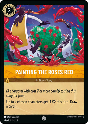 Painting the Roses Red (30/204) [Rise of the Floodborn] - The Mythic Store | 24h Order Processing