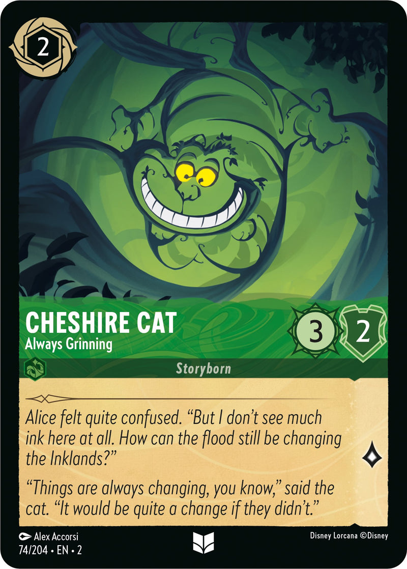 Cheshire Cat - Always Grinning (74/204) [Rise of the Floodborn] - The Mythic Store | 24h Order Processing