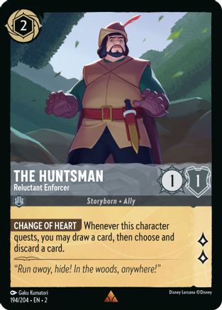 The Huntsman - Reluctant Enforcer (194/204) [Rise of the Floodborn] - The Mythic Store | 24h Order Processing