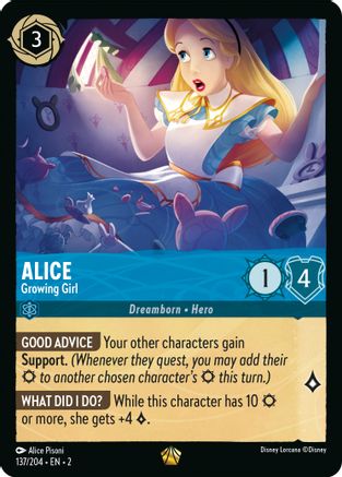 Alice - Growing Girl (137/204) [Rise of the Floodborn] - The Mythic Store | 24h Order Processing