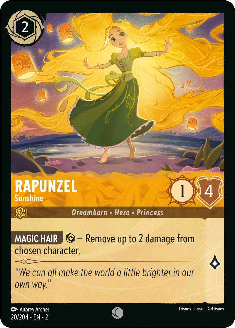 Rapunzel - Sunshine (20/204) [Rise of the Floodborn] - The Mythic Store | 24h Order Processing