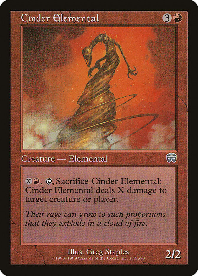Cinder Elemental [Mercadian Masques] - The Mythic Store | 24h Order Processing