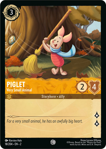 Piglet - Very Small Animal (18/204) [Rise of the Floodborn] - The Mythic Store | 24h Order Processing