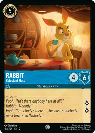 Rabbit - Reluctant Host (158/204) [Rise of the Floodborn] - The Mythic Store | 24h Order Processing