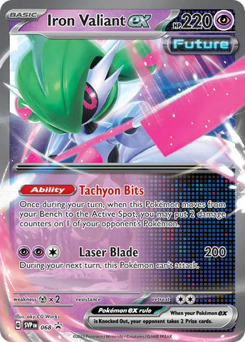 Iron Valiant ex (068) [Scarlet & Violet: Black Star Promos] - The Mythic Store | 24h Order Processing