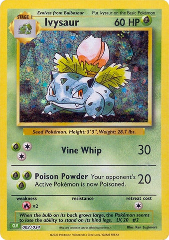 Ivysaur [Trading Card Game Classic] - The Mythic Store | 24h Order Processing