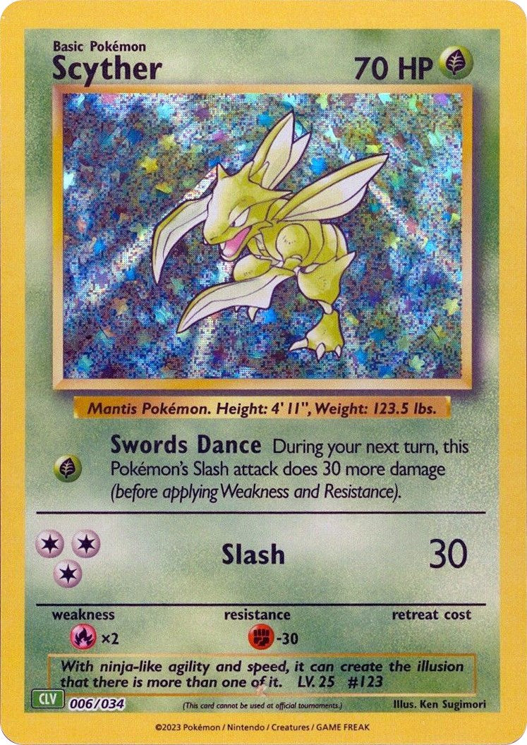 Scyther [Trading Card Game Classic] - The Mythic Store | 24h Order Processing