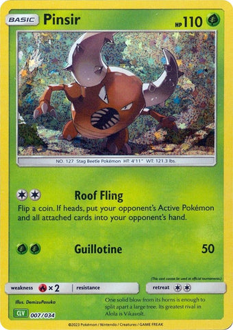 Pinsir [Trading Card Game Classic] - The Mythic Store | 24h Order Processing