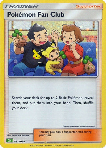 Pokemon Fan Club (CLV) [Trading Card Game Classic] - The Mythic Store | 24h Order Processing