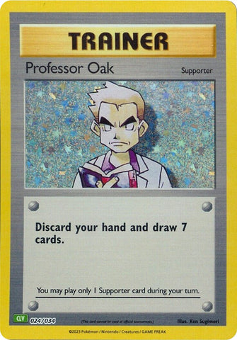 Professor Oak (CLV) [Trading Card Game Classic] - The Mythic Store | 24h Order Processing