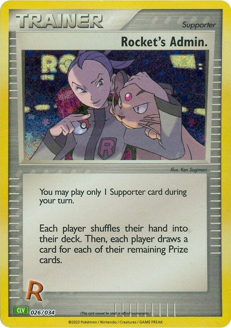 Rocket's Admin. (CLV) [Trading Card Game Classic] - The Mythic Store | 24h Order Processing