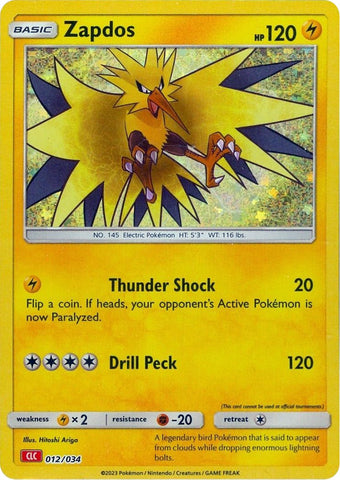 Zapdos [Trading Card Game Classic] - The Mythic Store | 24h Order Processing