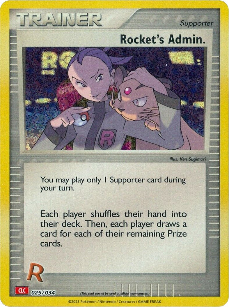 Rocket's Admin. (CLC) [Trading Card Game Classic] - The Mythic Store | 24h Order Processing