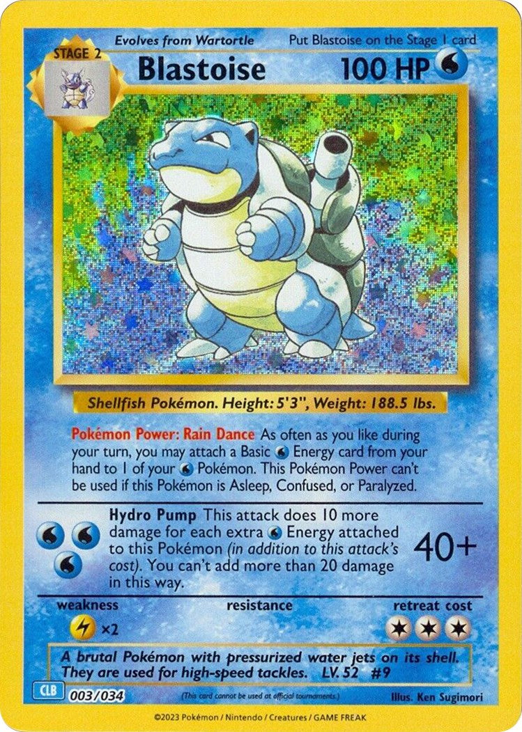 Blastoise [Trading Card Game Classic] - The Mythic Store | 24h Order Processing