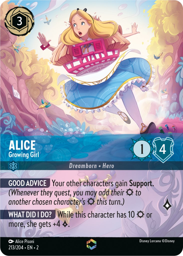 Alice - Growing Girl (Enchanted) (213/204) [Rise of the Floodborn] - The Mythic Store | 24h Order Processing