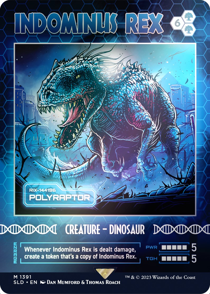 Indominus Rex - Polyraptor (Rainbow Foil) [Secret Lair Drop Series] - The Mythic Store | 24h Order Processing