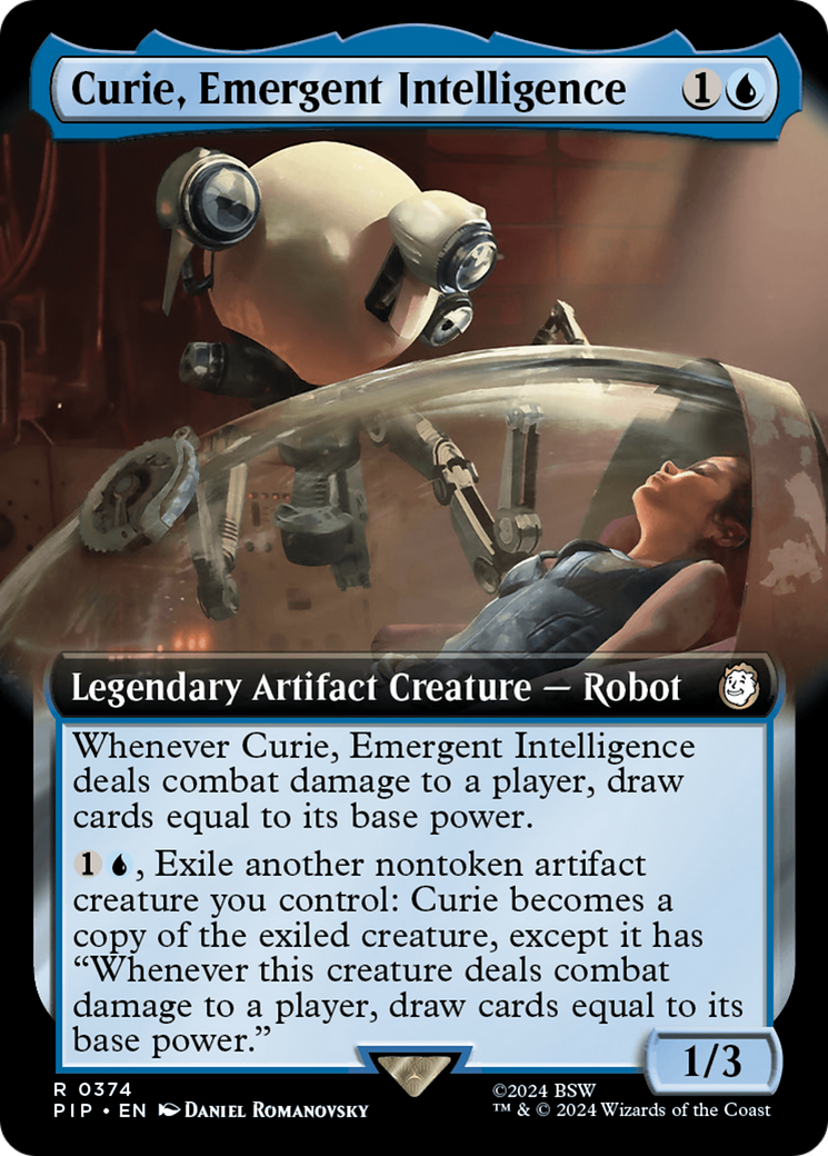 Curie, Emergent Intelligence (Extended Art) [Fallout] - The Mythic Store | 24h Order Processing