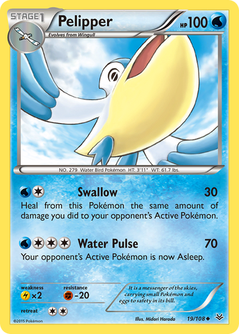 Pelipper (19/108) [XY: Roaring Skies] - The Mythic Store | 24h Order Processing