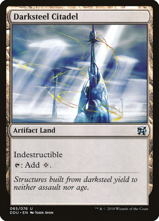 Darksteel Citadel [Duel Decks: Elves vs. Inventors] - The Mythic Store | 24h Order Processing