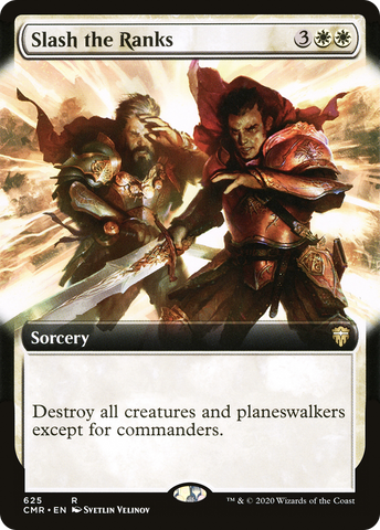 Slash the Ranks (Extended Art) [Commander Legends] - The Mythic Store | 24h Order Processing