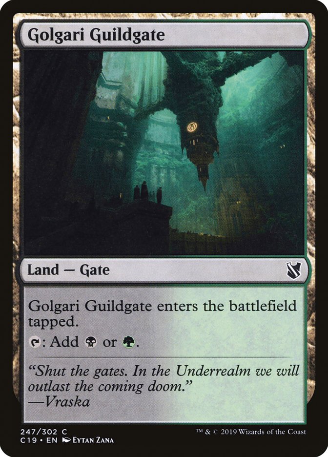 Golgari Guildgate [Commander 2019] - The Mythic Store | 24h Order Processing