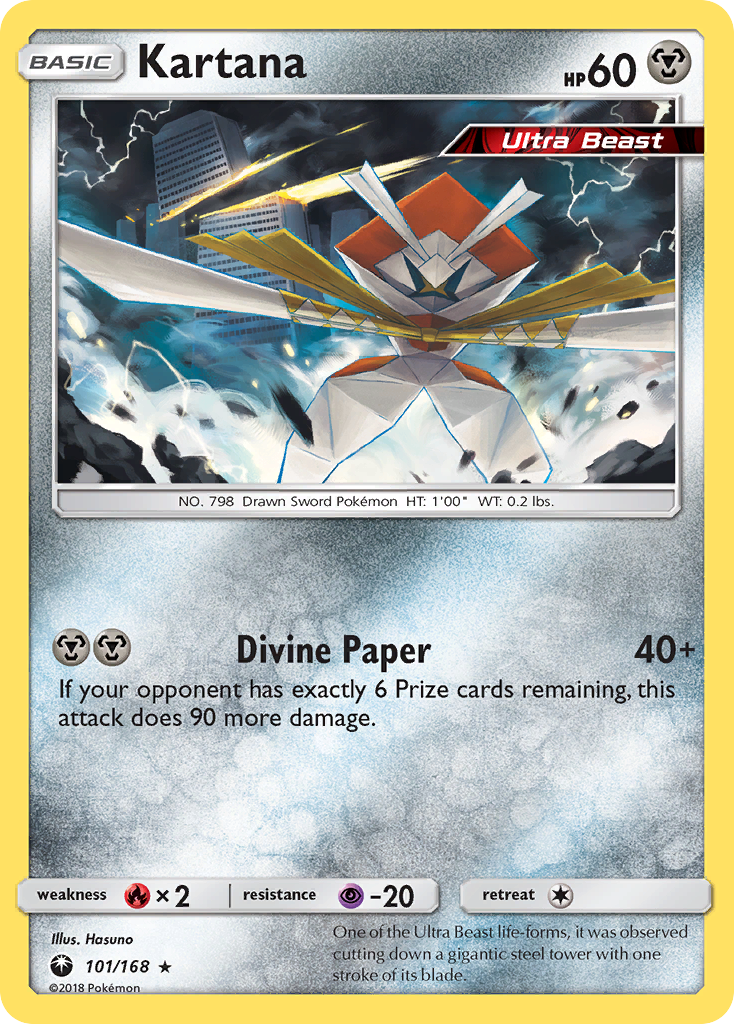 Kartana (101/168) [Sun & Moon: Celestial Storm] - The Mythic Store | 24h Order Processing