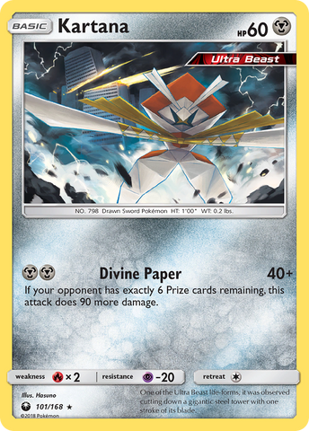 Kartana (101/168) [Sun & Moon: Celestial Storm] - The Mythic Store | 24h Order Processing